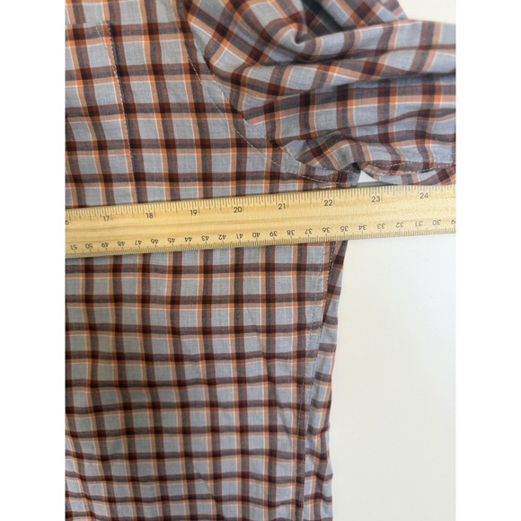 Johnnie-O Shirt Mens Hangin' Out Plaid Button Down Shirt Surfing Size M - Picture 5 of 6